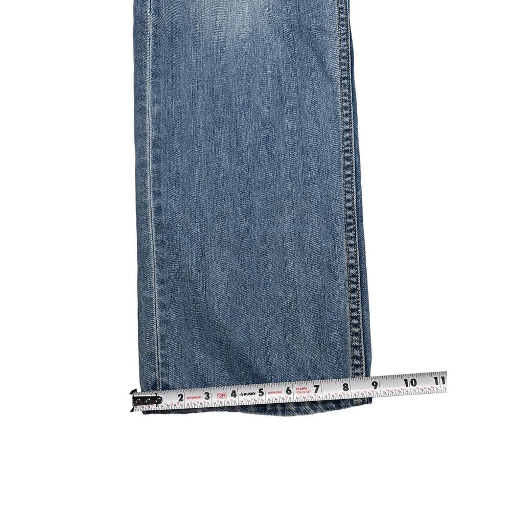 Levi’s 505 Regular Fit Jeans 38x34 Blue Denim Straight Leg Medium Wash Men’s - Picture 13 of 13